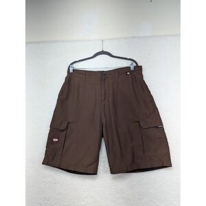 Split Cargo Shorts Mens‎ Size 34 Brown Casual Outdoor Hiking
